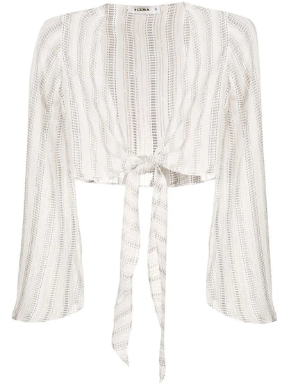 Striped Silk Blouse
