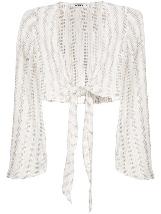 Striped Silk Blouse