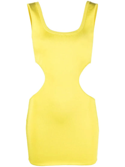 Cut-Out Detail Mini Dress