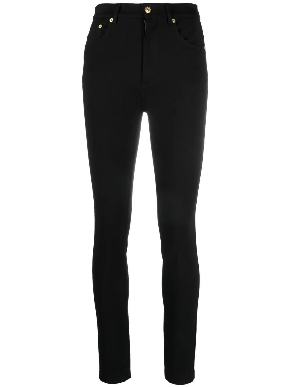 High-Rise Skinny Trousers