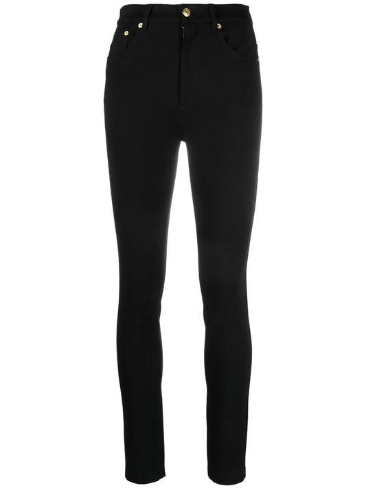 High-Rise Skinny Trousers