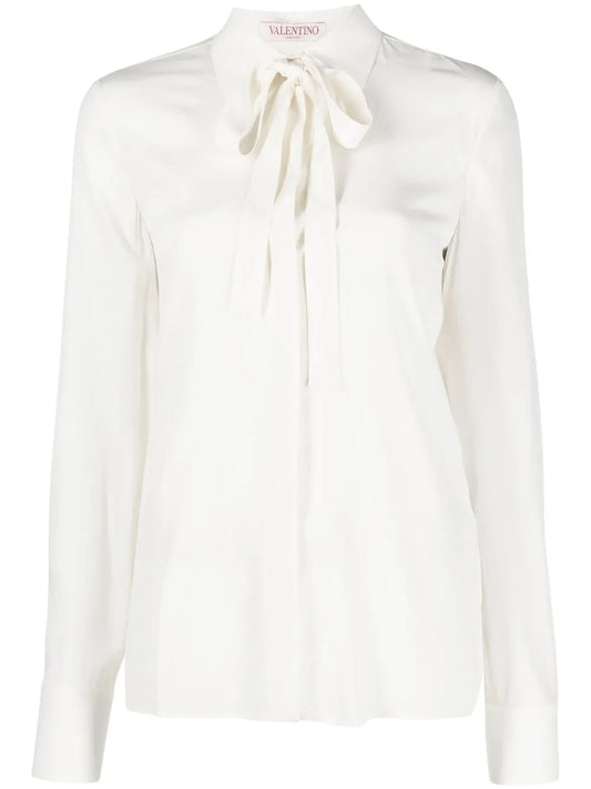 Pussy-Bow Blouse