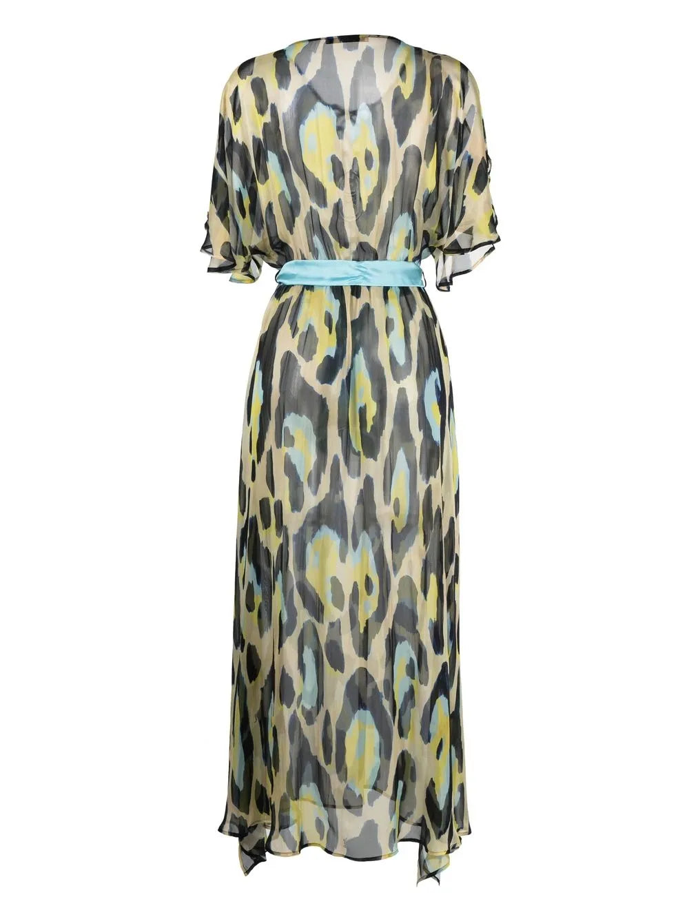 Leopard Print Beach Dress