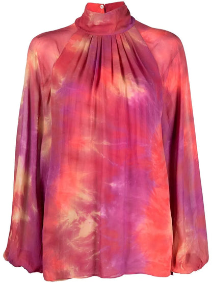 Tie-Dye Blouse