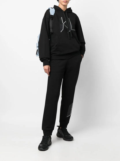 Logo Print Pullover Hoodie