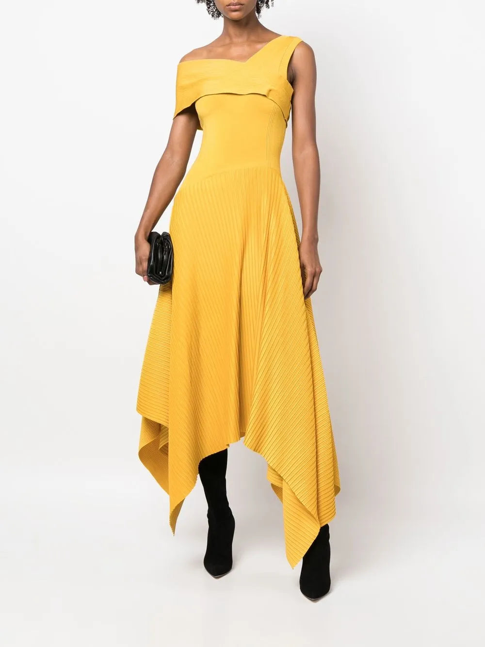 Sundance Asymmetric Maxi Dress