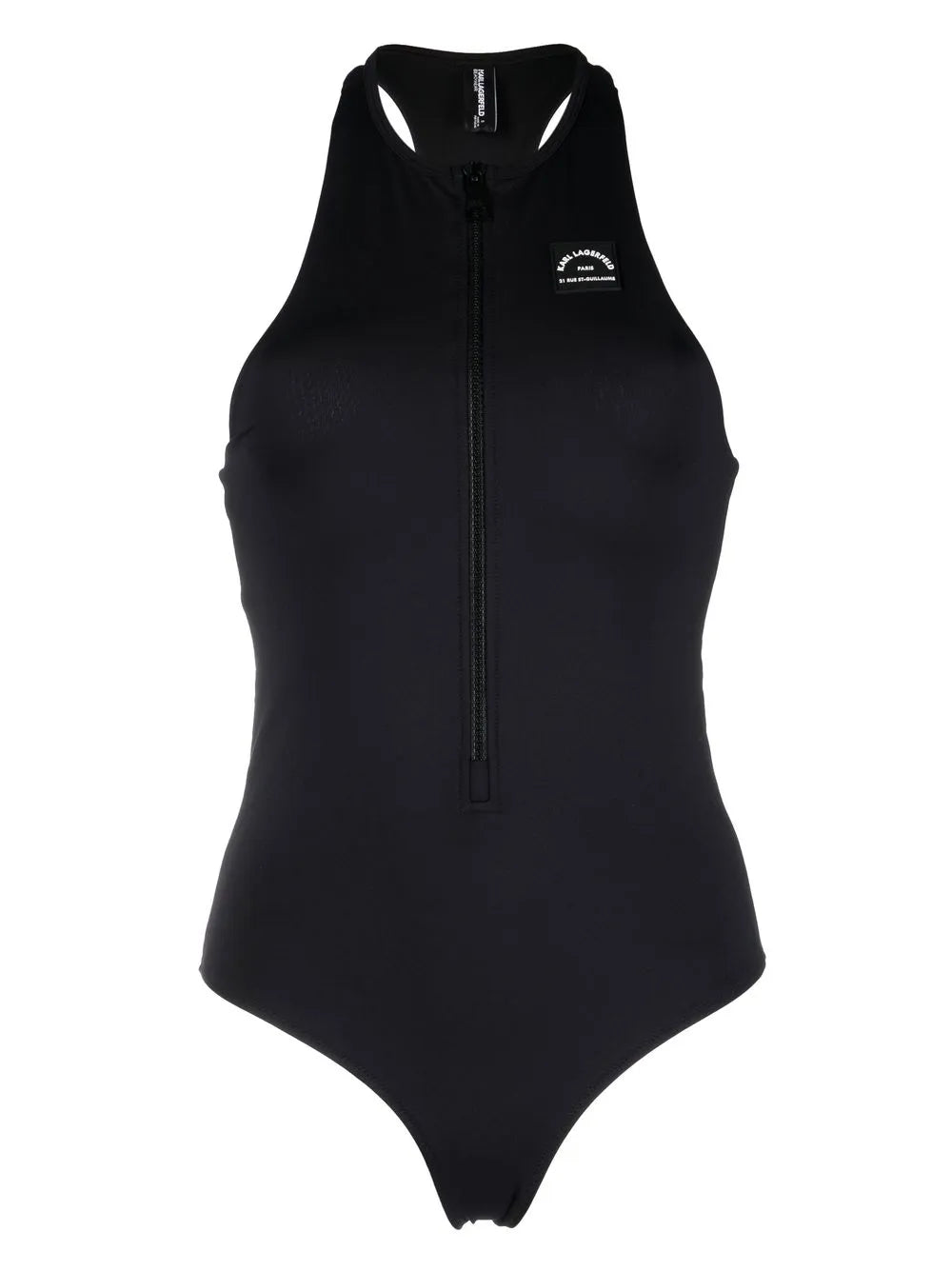 Sporty Logo Swimsuit