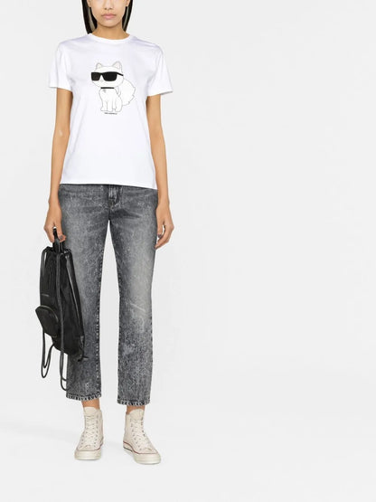 Ikon Choupette Organic-Cotton T-Shirt