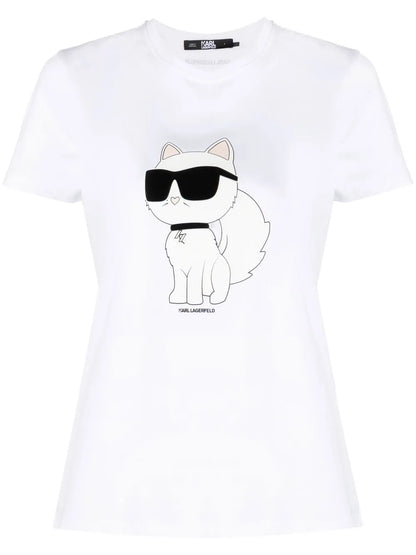 Ikon Choupette Organic-Cotton T-Shirt