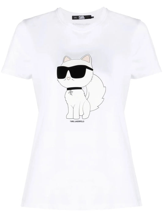 Ikon Choupette Organic-Cotton T-Shirt
