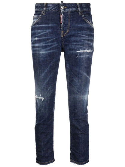 Jennifer Cropped Skinny Jeans