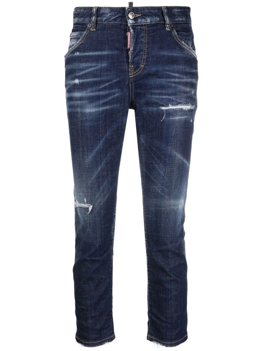 Jennifer Cropped Skinny Jeans