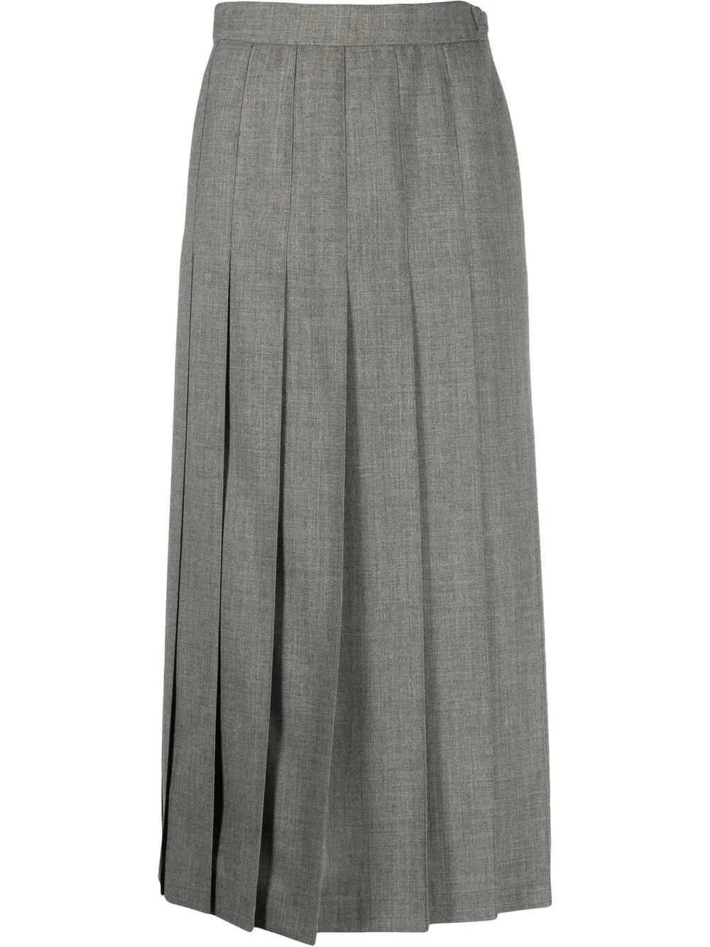 Pleated Midi Skirt