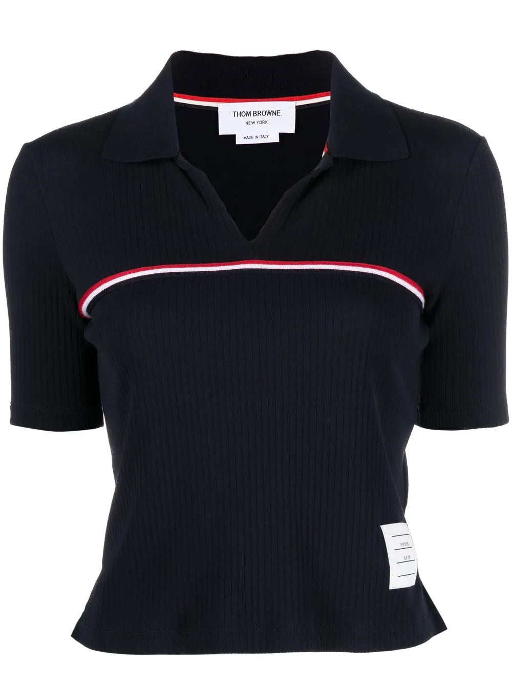 Rwb-Stripe Short-Sleeved Pólo Shirt