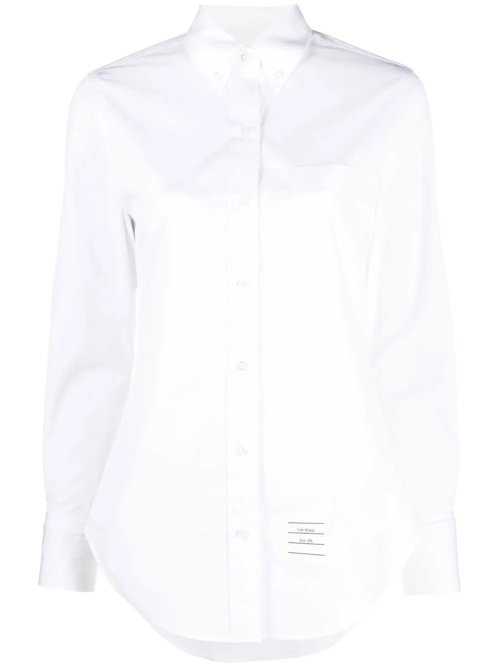 Logo-Patch Long-Sleeved Shirt