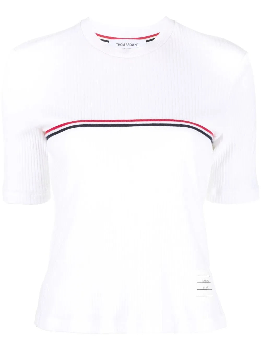 Rwb Stripe Ribbed T-Shirt