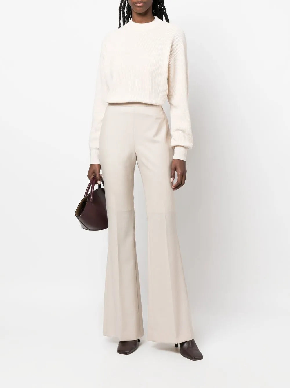Ribbed-Knit Wool-Blend Jumper
