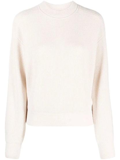 Ribbed-Knit Wool-Blend Jumper