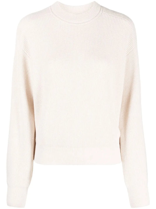 Ribbed-Knit Wool-Blend Jumper