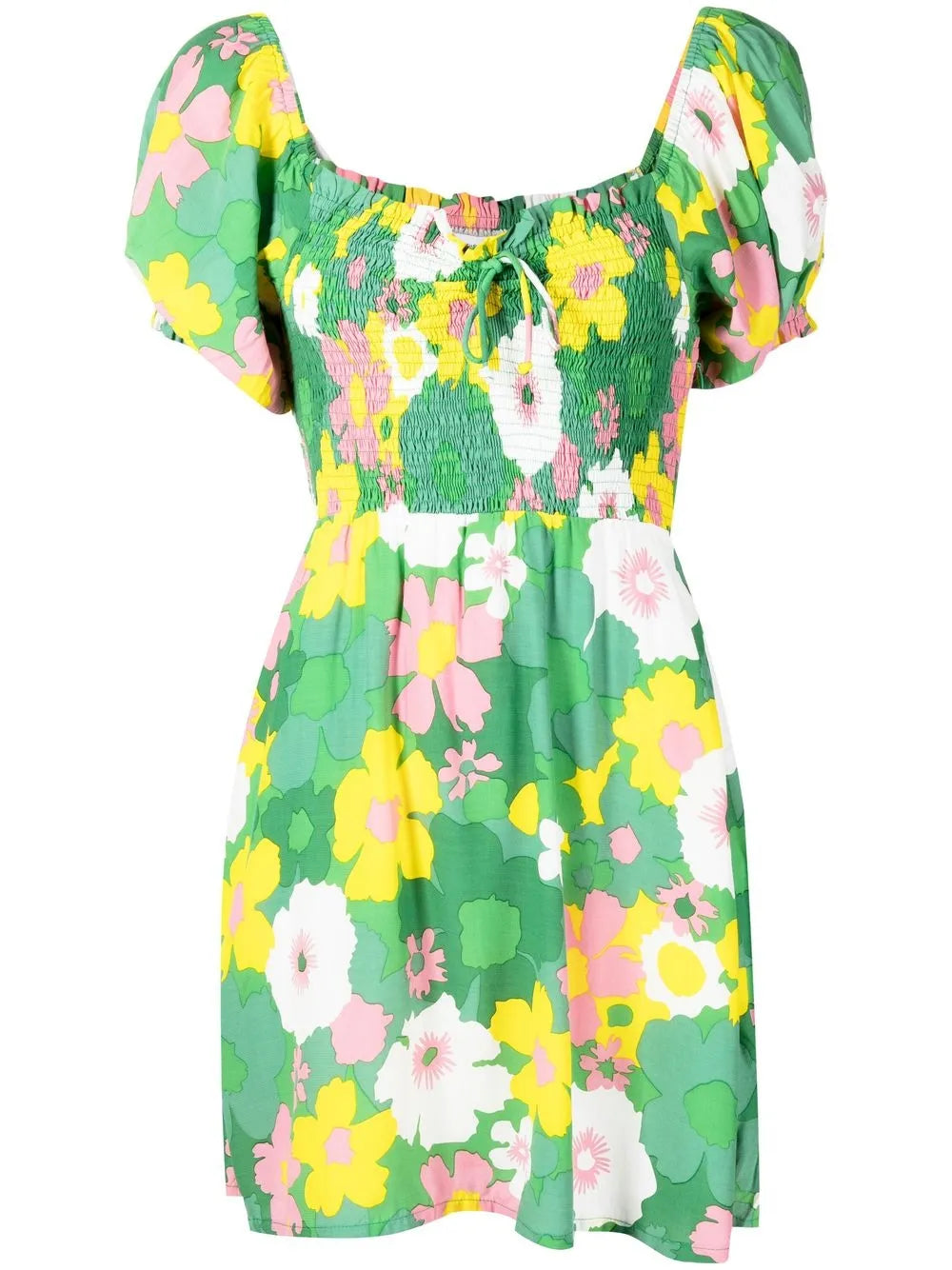 Domenica Floral-Print Mini Dress