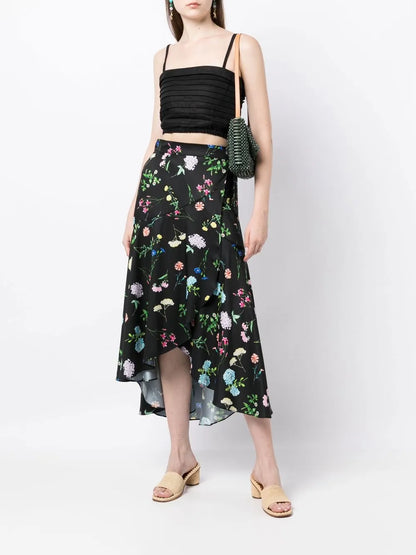 Cropped Carla Spaghetti-Strap Top