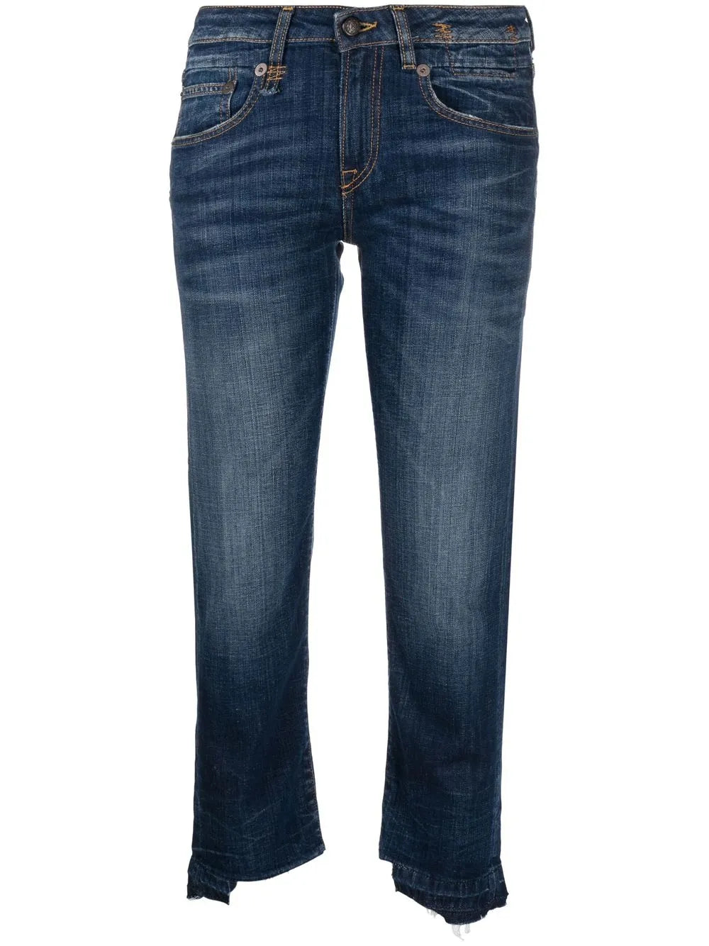 High-Rise Cropped Jeans