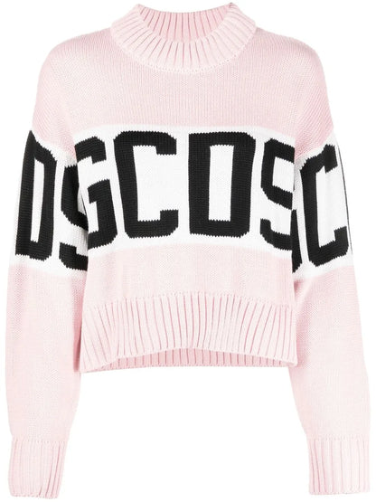 Intarsia-Knit Wool-Blend Jumper