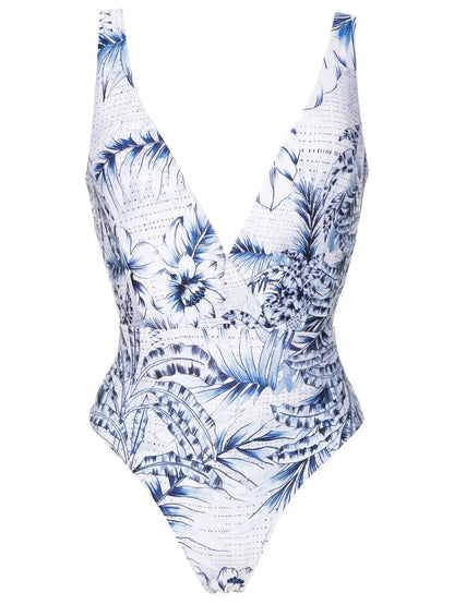 Graphic-Print Swimsuit