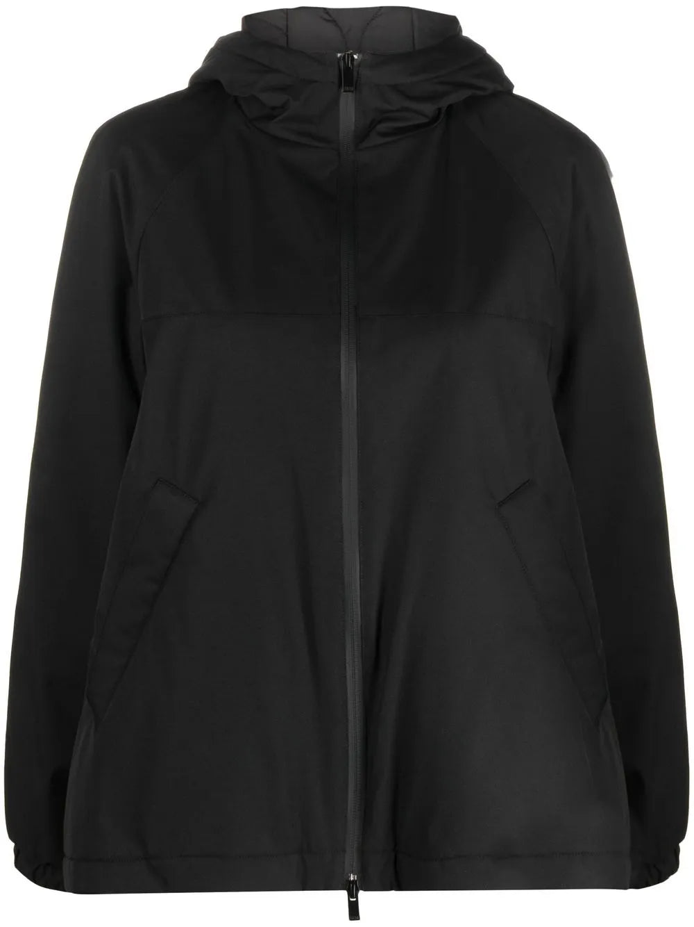 Logo-Patch High-Neck Jacket