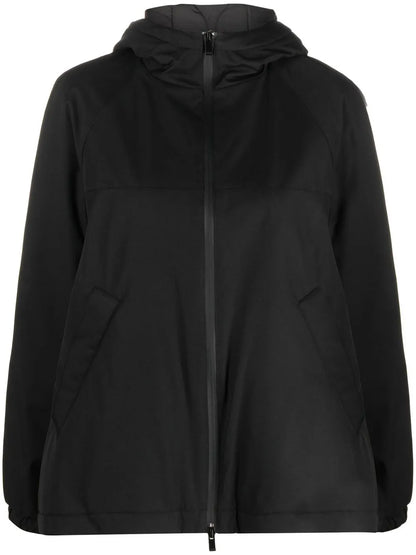 Logo-Patch High-Neck Jacket