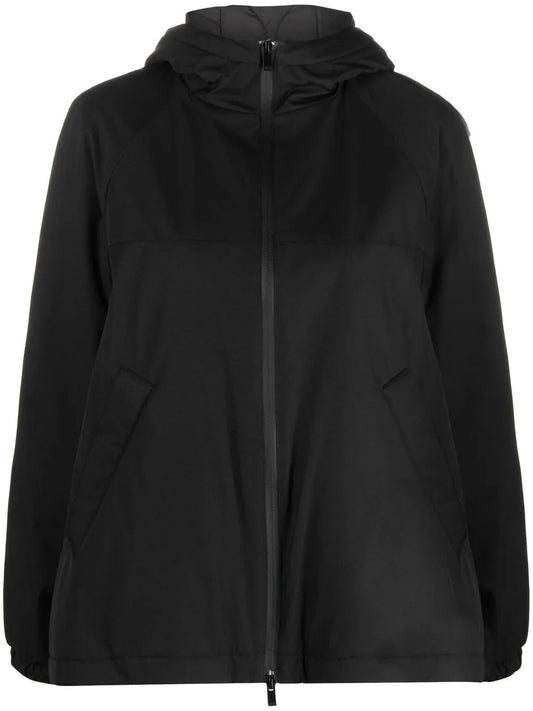 Logo-Patch High-Neck Jacket
