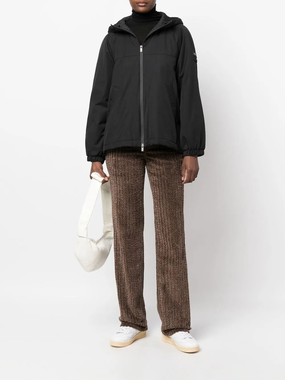 Logo-Patch High-Neck Jacket