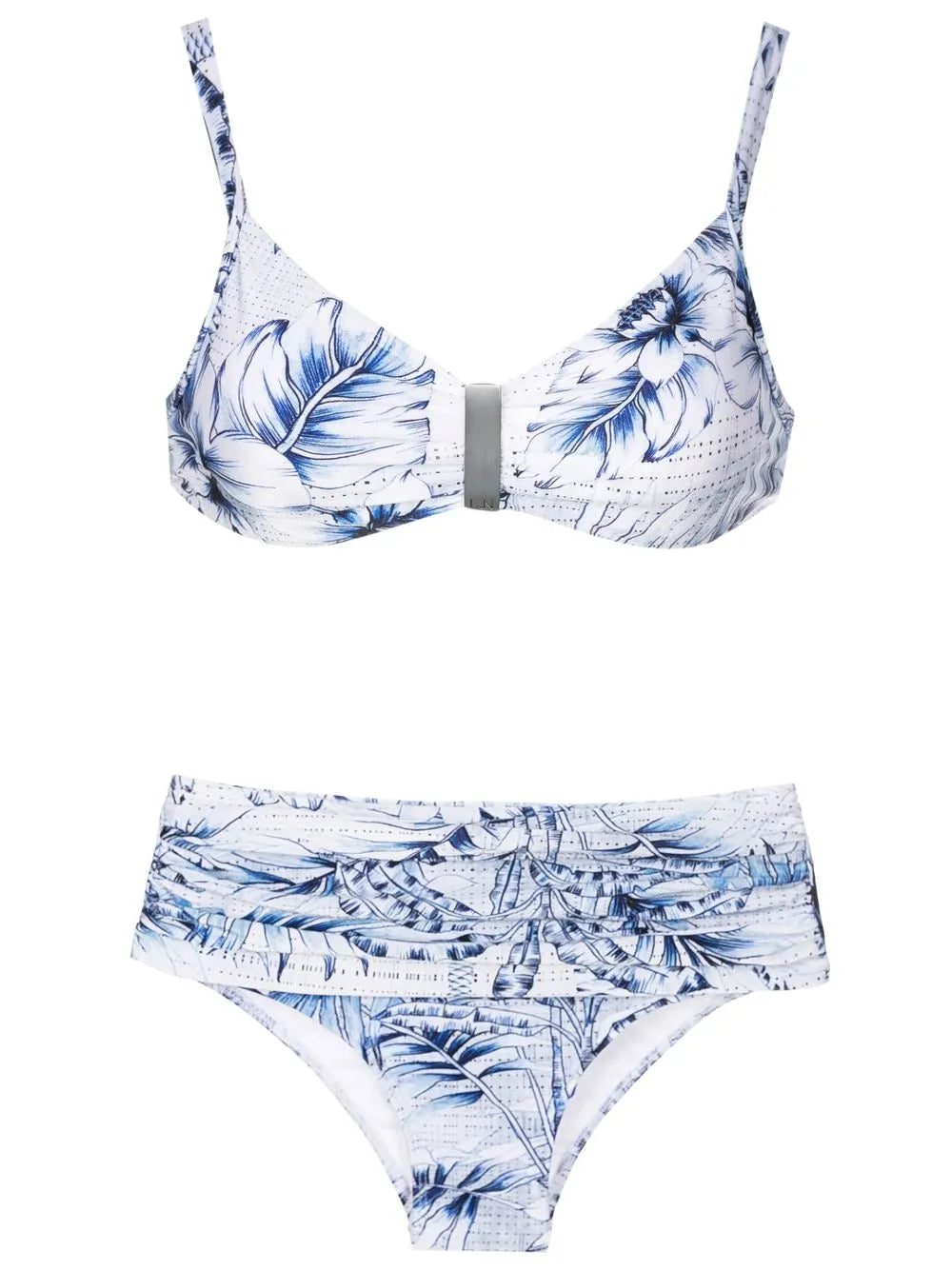 Palm-Tree Print Bikini