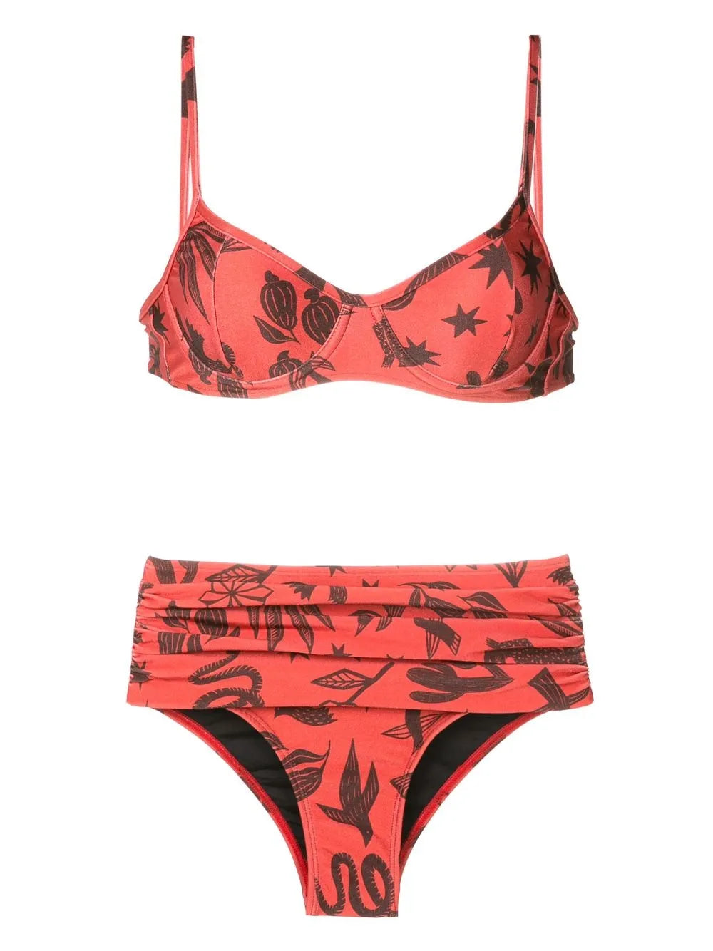 Liliane Floral-Print Bikini Set