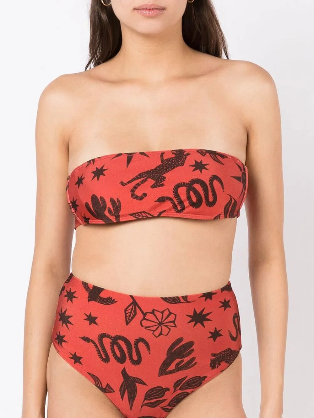 Bajja Bandeau-Style Bikini Top