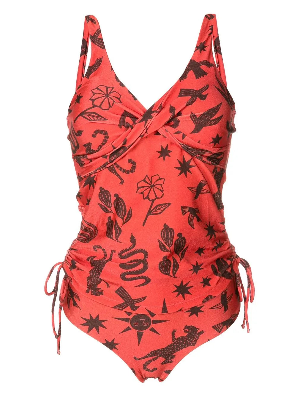 Bruma Printed Tankini Top