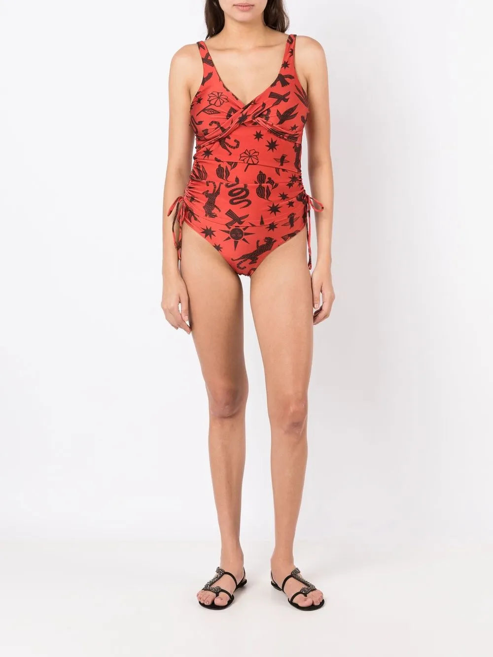 Bruma Printed Tankini Top