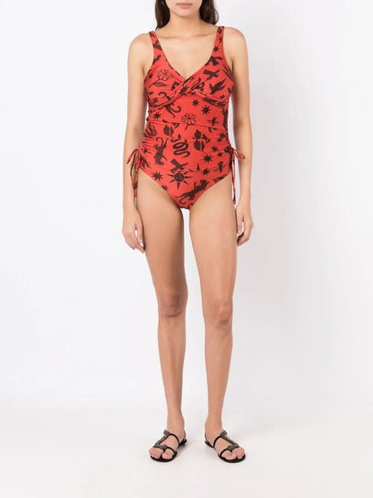Bruma Printed Tankini Top