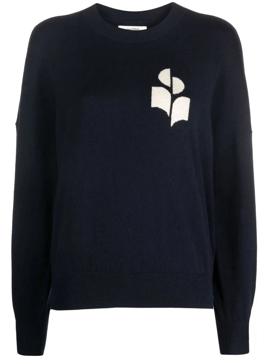 Marisans Logo-Intarsia Jumper