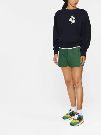 Marisans Logo-Intarsia Jumper