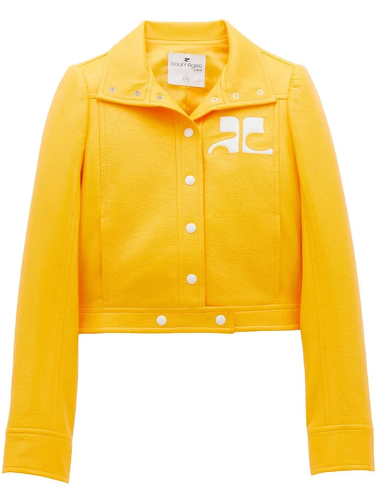 Zip-Up Vinyl Jacket