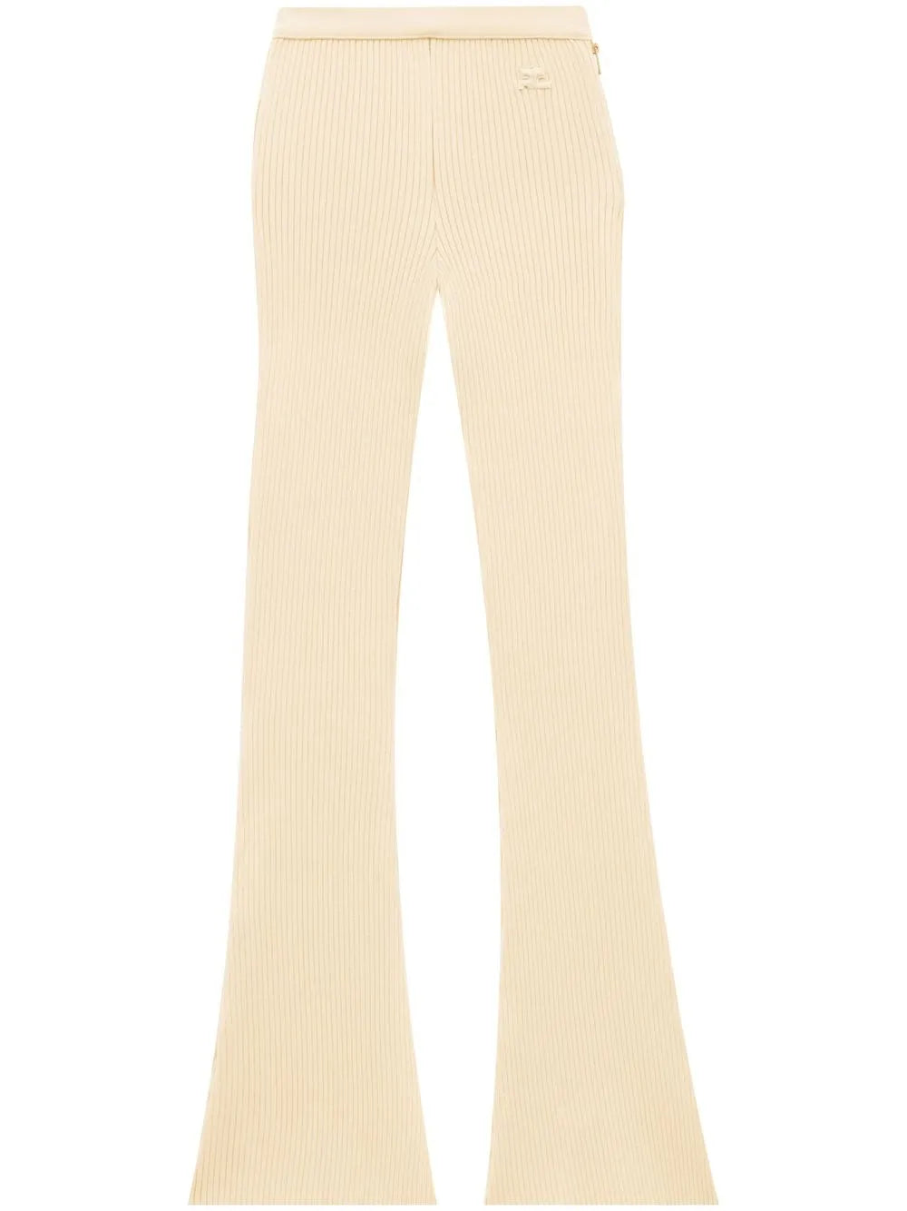 Reediton Ribbed Flared Trousers