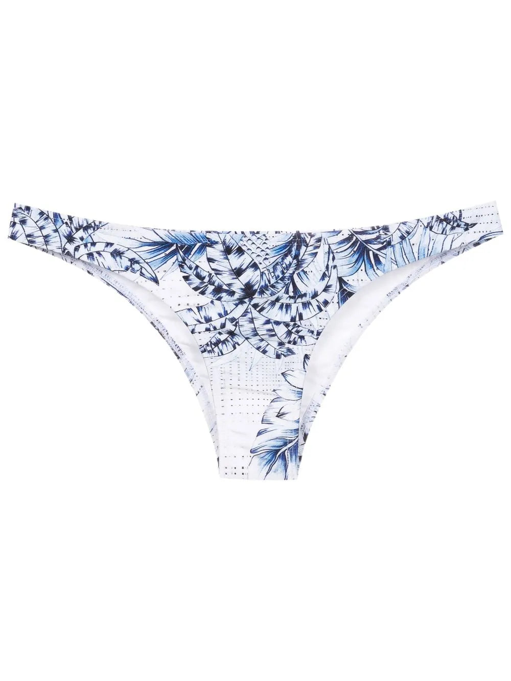 Palm-Tree Print Bikini Bottoms