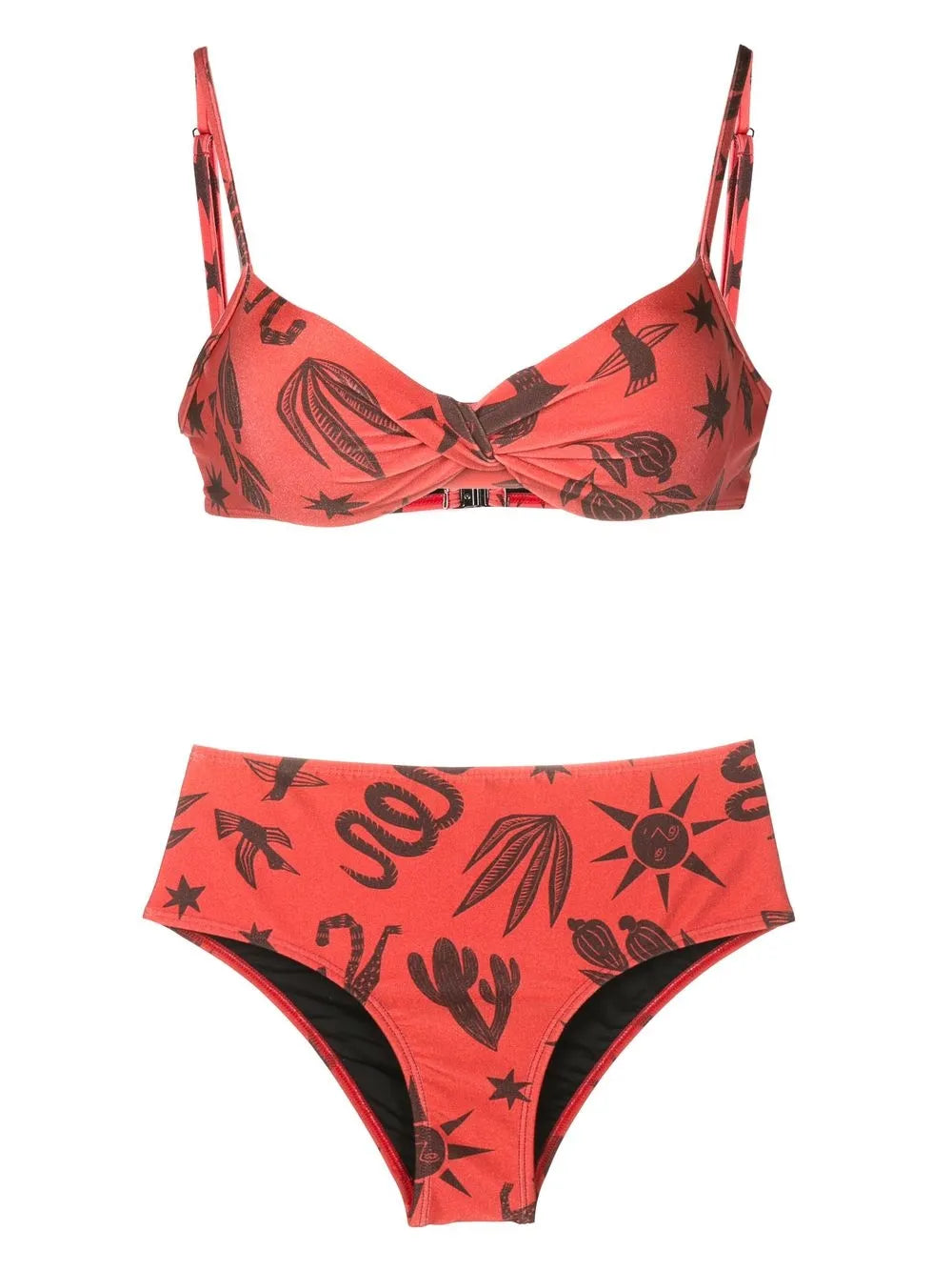 Veronica Printed Bikini Set