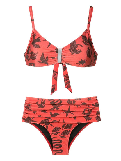 Anne Logo-Plaque Bikini Set