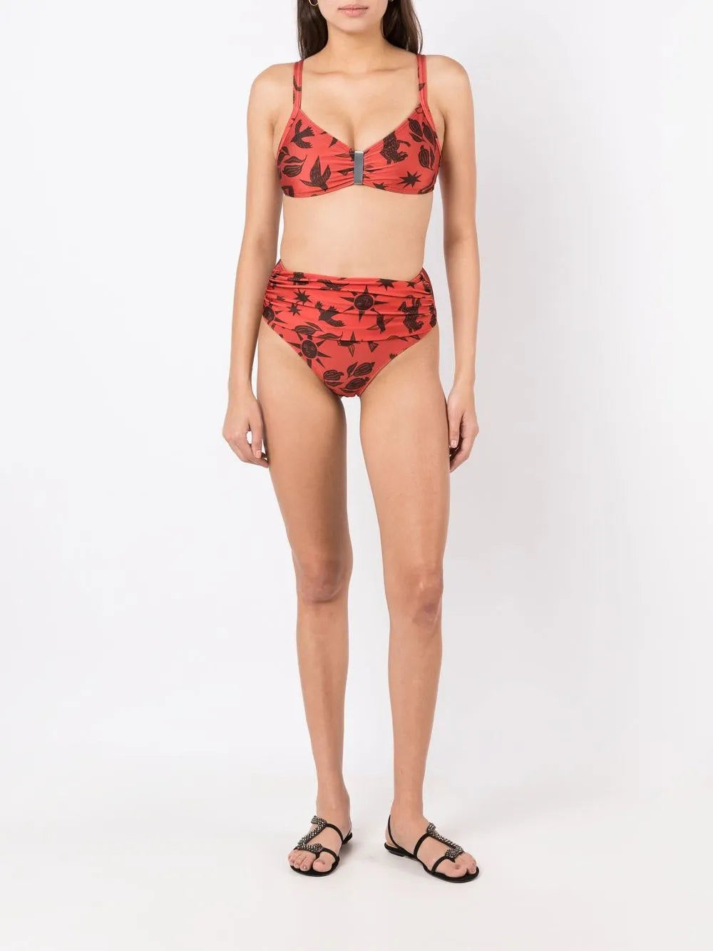 Anne Logo-Plaque Bikini Set