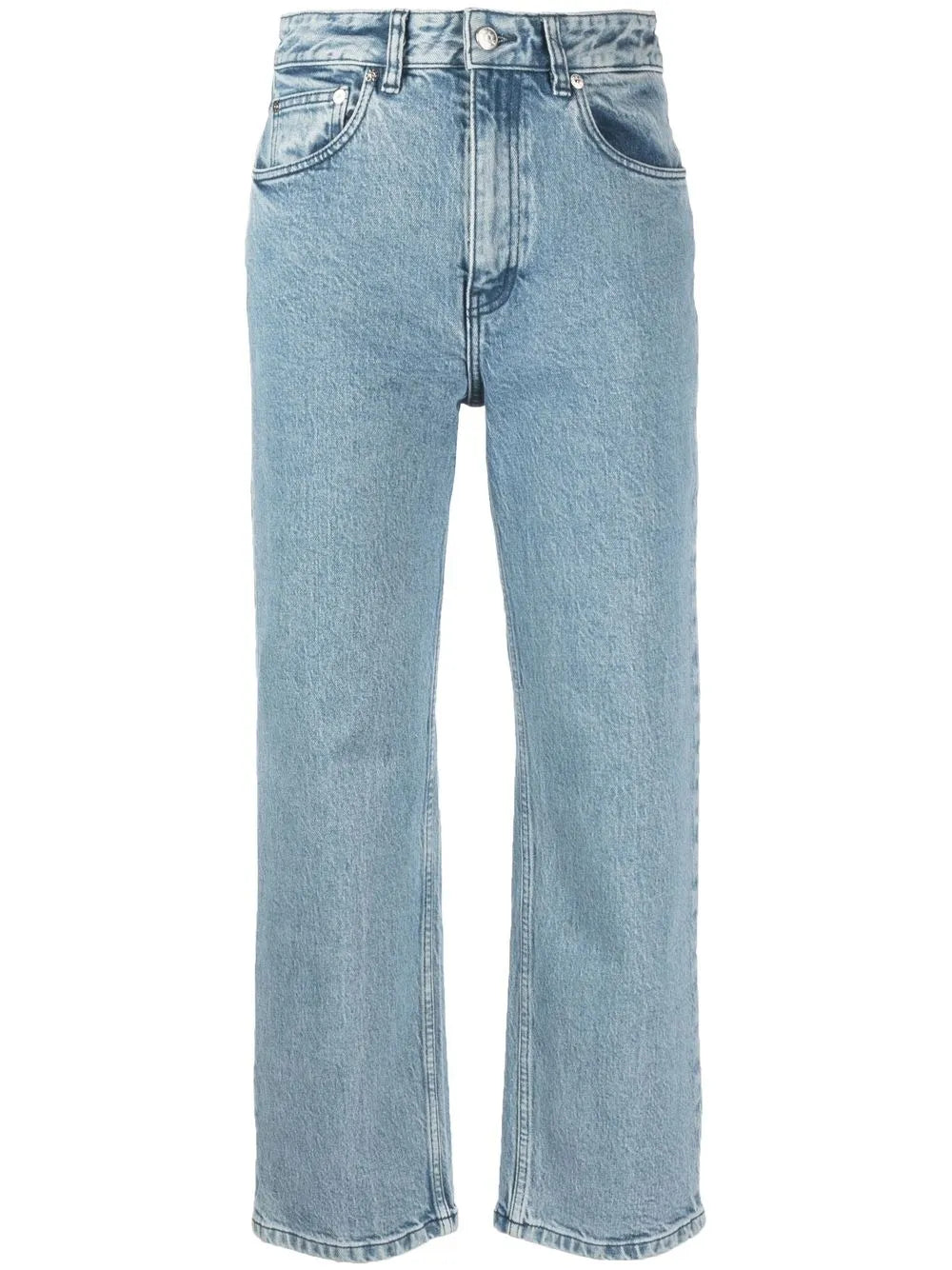 Briony Straight-Leg Cropped Jeans