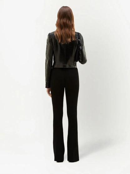 Reediton Ribbed Flared Trousers