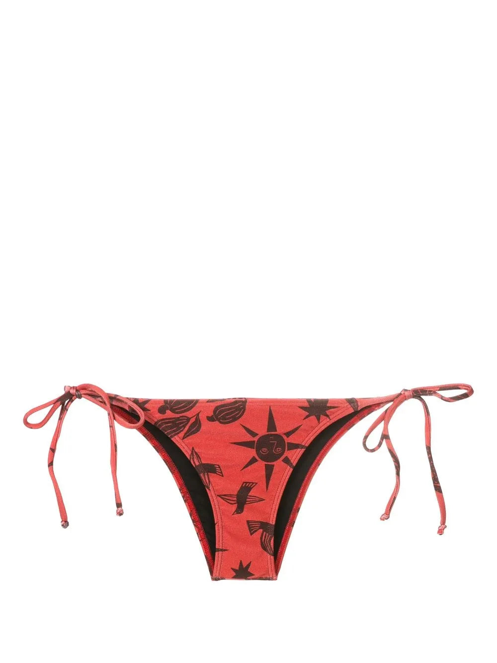 Thai Printed Bikini Bottoms