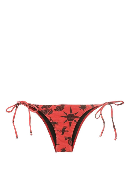Thai Printed Bikini Bottoms